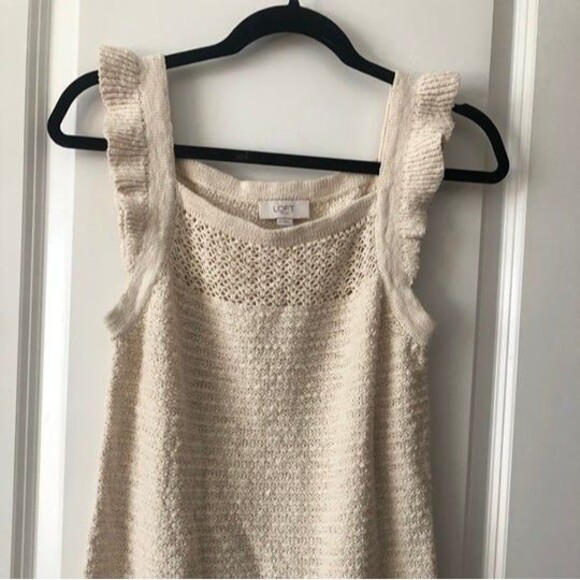 Loft Outlet Sweater Tank Sz Small - Picture 1 of 4